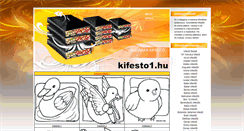 Desktop Screenshot of madaras-kifestok.kifesto1.hu
