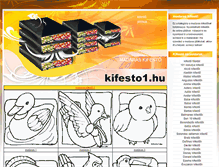 Tablet Screenshot of madaras-kifestok.kifesto1.hu