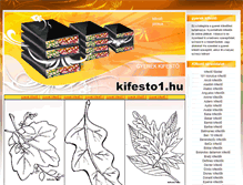 Tablet Screenshot of gyerek-kifestok.kifesto1.hu