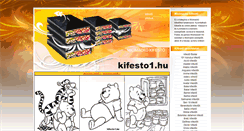 Desktop Screenshot of micimacko-kifesto.kifesto1.hu