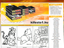 Tablet Screenshot of micimacko-kifesto.kifesto1.hu