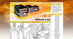 Desktop Screenshot of lanyos-kifestok.kifesto1.hu