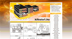 Desktop Screenshot of kamionos-kifestok.kifesto1.hu