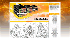 Desktop Screenshot of hannah-montana-kifestok.kifesto1.hu