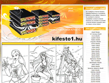 Tablet Screenshot of hannah-montana-kifestok.kifesto1.hu