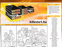 Tablet Screenshot of disney-kifestok.kifesto1.hu