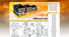 Desktop Screenshot of lego-kifestok.kifesto1.hu