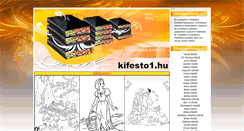 Desktop Screenshot of hofeherke-kifestok.kifesto1.hu