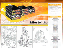 Tablet Screenshot of hofeherke-kifestok.kifesto1.hu